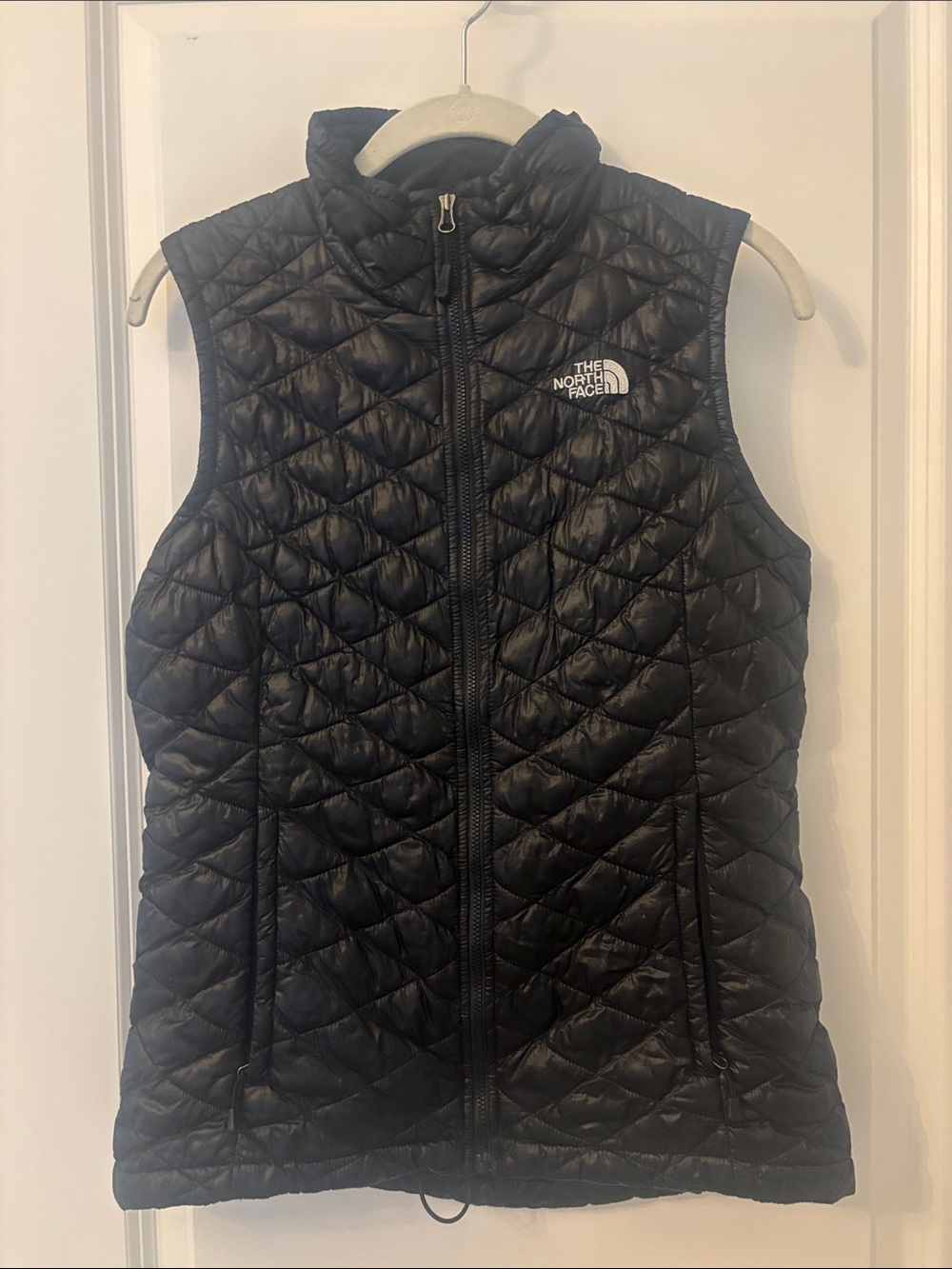 The North Face Black Quilted Packable Vest